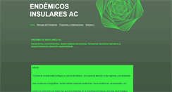Desktop Screenshot of endemicos.org