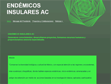 Tablet Screenshot of endemicos.org